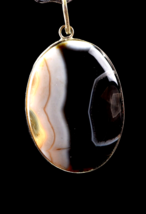 mystic Sulemani stone pendant for luck wealth protection shaman  #6413 - £33.53 GBP