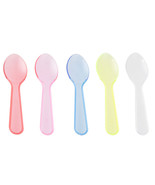 200 3&#39;&#39; Neon Plastic Taster Spoons - £4.58 GBP