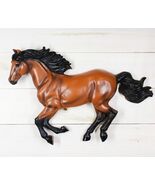 Ebros Western Running Brown Chestnut Horse Wall Decor Sculpture 15.5&quot; Wide - $784.66 MXN