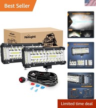IP67 7-Inch Side Shooter LED Light Bars - Super Bright Combo for Off-Roa... - €60,83 EUR