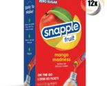 12x Packs Snapple Singles To Go Mango Madness Drink Mix | 6 Packets Each... - $30.87