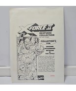 X-Force II Keepsake Collection Original Autographed Artwork By Rob liefeld - $555.98 MXN