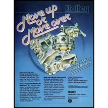 1984 Holley Street Dominator Manifold Vintage Print Ad Man Cave Wall Art Photo - £8.20 GBP