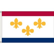 New Orleans City Nylon Flag 6&#39;x10&#39; - £280.88 GBP