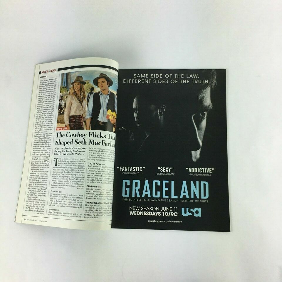 June 2014 Rolling Stone Magazine Jack White The March on New York Ariana Grande Item image 2