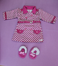 My American Girl Doll RAINY DAY COAT in Box with Charm 2014 EUC - £12.55 GBP