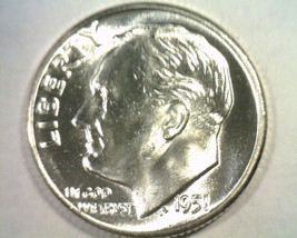 1951 ROOSEVELT DIME GEM NICE ORIGINAL COIN FROM BOBS COINS FAST SHIPMENT - £10.94 GBP