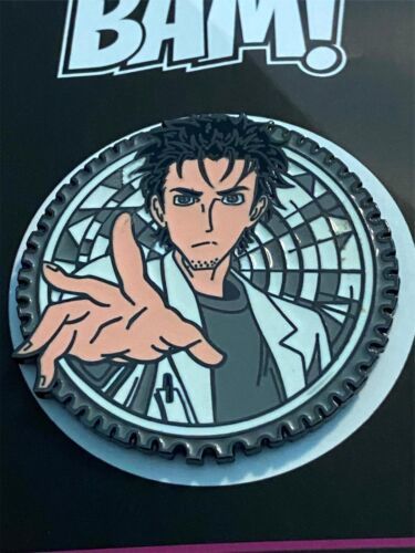 Primary image for Steins;Gate Rintaro Okabe Bam! Anime Box Enamel Pin LE Glitter Rare 247/250
