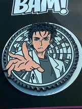 Steins;Gate Rintaro Okabe Bam! Anime Box Enamel Pin LE Glitter Rare 247/250 - $18.53