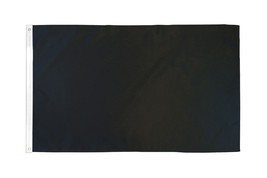 2X3FT Polyester Solid Color (Black) - £3.38 GBP+