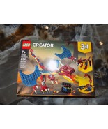 Lego 31102 Creator Fire Dragon 3-in-1 Creator Set  New Sealed - $952.92 MXN