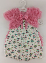 NWT Disney Tutu Couture 18M Romper Jumper Sunsuit Toddler Girls Minnie 2 Pc. Set - £25.62 GBP