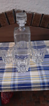 Union Square Whisky Decanter With 3 Double Glasses, Made In Italy - $10.00