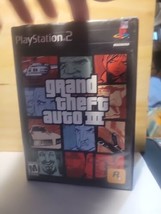 Grand Theft Auto III 3 (Sony PlayStation 2, 2003) PS2 w/ Manual &amp; Map Very Clean - £7.64 GBP