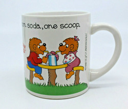 The Berenstain Bears 1987 Ceramic Princess House White Coffee Mug Cup Vi... - £22.95 GBP