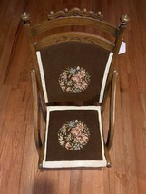 Vintage Fold Up Rocker / Rocking Chair - Wood - £169.20 GBP