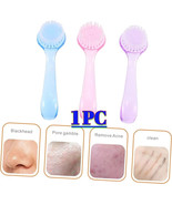 Soft Bristle Brush Scrub Exfoliating Facial Brush Face Care &amp;Nail Cleani... - $12.90 CAD