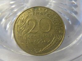 (FC-815) 1994 France: 20 Centimes { Dolphin } - £0.78 GBP