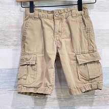 Levis Cargo Shorts Khaki Beige Cotton Boys 5 Regular - $11.87