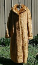 Fully Fashion XL Blonde Faux Fur Winter Coat Two Side Pocket Fully Lined... - £77.89 GBP