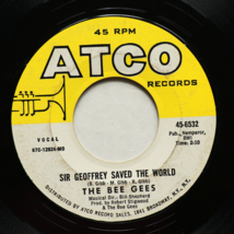 The Bee Gees - Massachusetts / Sir Geoffrey Saved The World 45 Vinyl 7&quot; Single - £13.65 GBP