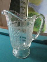 Depression Glass Pitcher Jug Clear - £58.48 GBP