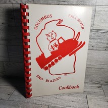 Columbus Fall River Sno-Blazers Club WI Cookbook Recipes WISCONSIN 1988 - $14.45