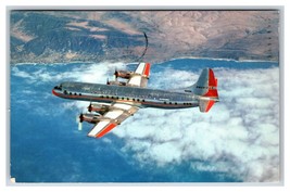 American Airlines Issued  Electra Flagships In Flight Chrome Postcard V15 - $2.92
