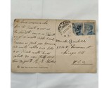 1922 Sestri Levante Italy Postcard W/ 2 King Victor Emmanuel 25c Stamp - $240.57