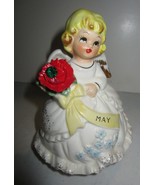 Vintage May Musical Angel  &quot; happy birthday&quot; - $24.65