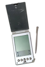Handspring Visor Edge Silver Portable PDA Organizer Stylus Palm Pilot w/... - $58.26