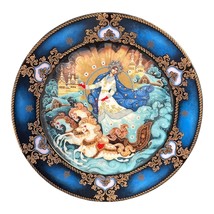1992 Byliny Porcelain Collector Plate – “Winter” by Sergei Davydov – Russian Art - $654.29 MXN