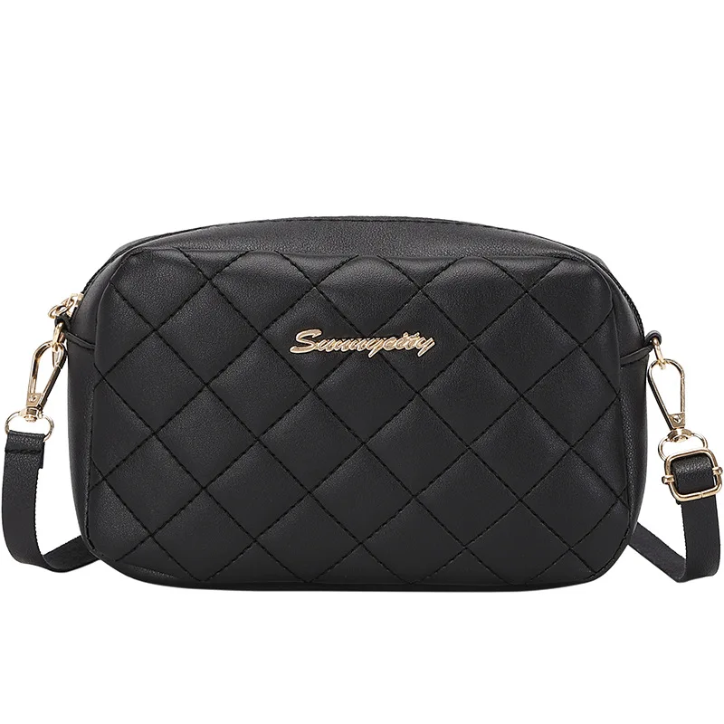 Women&#39;S Shoulder Bags New Korean Fashion Small Square Messenger Bag Hand... - £12.04 GBP