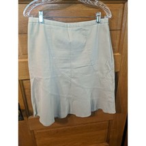 Casual Corner Annex Skirt Khaki Size 6 Tan Aline Womens - £11.79 GBP