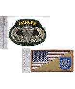 Ranger Army 19th Special Forces Group Airborne & Ranger Parachutist Wings Velcro - $371.75 MXN