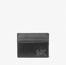 MICHAEL KORS Authentic WALLET Two-Tone CARD CASE Leather CARD HOLDER Pri... - £55.15 GBP