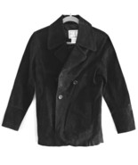 VTG BB Dakota Pret A Porter Suede Leather Long Sleeve Jacket 5851 Black ... - $61.54 CAD