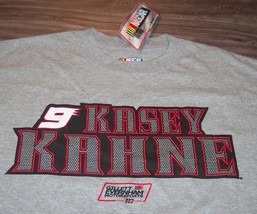 Kasey Kahne #9 Nascar Bud Beer T-Shirt Mens Large New w/ Tag - £15.70 GBP