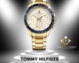 Tommy Hilfiger Reloj de cuarzo para hombre con esfera plateada y acero... - $121.34