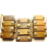 12 Pc Lot Military  VINTAGE  HV RF MICA CAPACITORs TESLA  HAM RADIO - $54.26 CAD