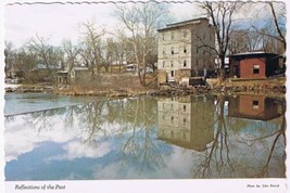 Indiana Postcard Mansfield Parke County Water Powered Grist Mill - $2.96