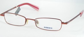 FOSSIL CHOKEBERRY OF1075 600 RED /ORANGE EYEGLASSES GLASSES 49-18-140mm ... - $29.70