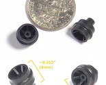 2pc BTO Newly Made Aurora AFX Magnatraction HO Slot Car Front Wheels 871... - $1.99