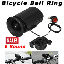 6-sound Bike Bicycle Super-Loud Electronic Siren Horn Bell Ring Alarm Speaker - £12.11 GBP