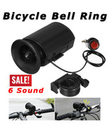 6-sound Bike Bicycle Super-Loud Electronic Siren Horn Bell Ring Alarm Sp... - £12.57 GBP
