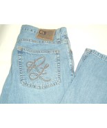 Vtg Jeans Ralph Lauren Polo Womens 8 x 31 Light Wash Lasso Boot Cut Ston... - £23.31 GBP