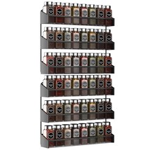 2 Pack Spice Rack Organizer, 3 Tier Counter-Top Stand Or Wall Mounted Storage Ra - £43.95 GBP