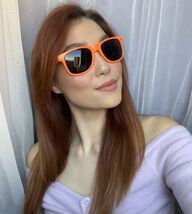 New Fashionista Orange Men's Women's Sunglasses E5 - $9.99