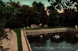 Park DRIVE--MOUNT ROYAL---MONTREAL Quebec CANADA---- Postcard BK46 - £2.38 GBP