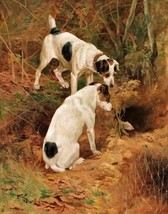 painting Giclee Arthur Wardle: Jack and Vic Canvas Print - £6.63 GBP+